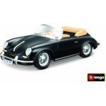 Bburago Porsche 356B Cabrio 1961 černá 1:24 – Zbozi.Blesk.cz