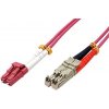 síťový kabel Roline 21.15.9476 Optický patch, E2000(UPC) - LC(UPC), 50/125 (multimode), LSOH, duplex, OM4, 7,5m