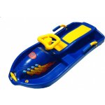 Plastkon Snow Boat Bob s volantem modrá – Zboží Mobilmania