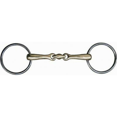 HKM Udidlo stihlo Bradoon argentan dvakrát lomené – Zboží Mobilmania