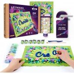 OKTO lettering výtvarný set malování hmotou create 30 × 40 cm – Hledejceny.cz