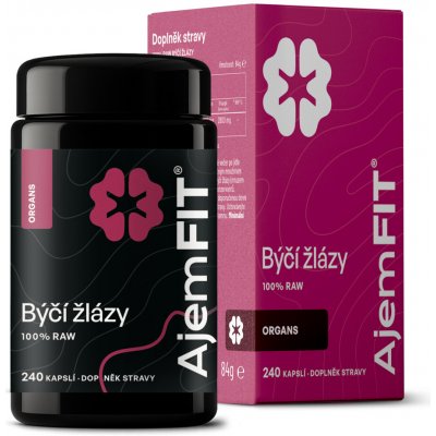 AjemFIT Raw Býčí Žlázy 80 kapslí – Hledejceny.cz