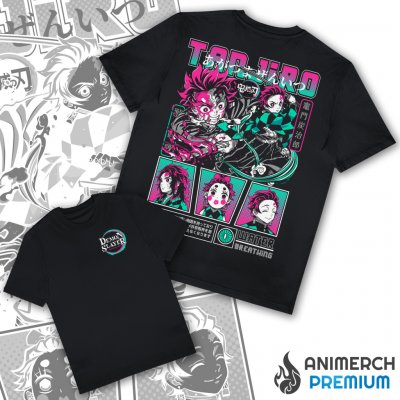 Demon Slayer Tričko Tanjiro V2 PREMIUM – Hledejceny.cz