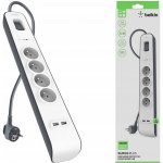 BELKIN SurgeStrip 4 zásuvky + 2USB – Zboží Živě