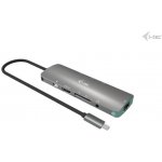 i-Tec USB-C Metal Nano Docking Station 4K HDMI LAN, Power Delivery 100 W + Charger 100W C31NANOLANPD100 – Zboží Živě