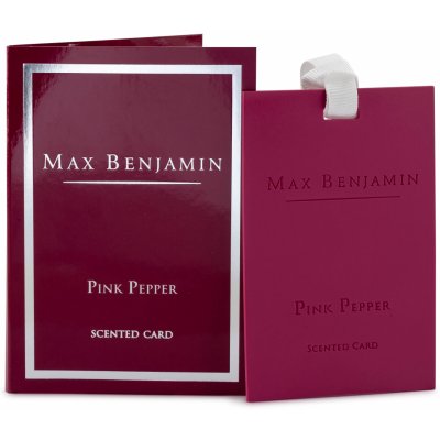 Max Benjamin Classic vonná karta Pink Pepper