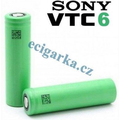 Sony Baterie 18650 VTC6 30A High Drain 3000mAh – Hledejceny.cz