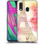 Pouzdro Head Case Samsung Galaxy A40 PAŘÍŽ TREES – Zboží Mobilmania