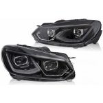 Přední světla, VW Golf 6 2008-2013, FULL LED, černé | Zboží Auto