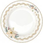 Easy Life Vánoční jídelní talíř White Elegance 26,5cm – Zboží Dáma