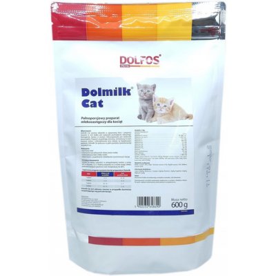 Dolfos Dolmilk Cat mléčná náhražka pro koťata 600 g – Hledejceny.cz