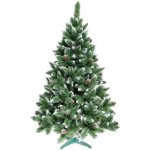 Aga Vánoční stromeček Jedle s šiškami 220 cm – Zboží Mobilmania