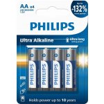 Philips Ultra Alkaline AA 4ks LR6E4B/10 – Zboží Živě