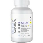 NutriWorks MSM 700 mg 90 kapslí – Hledejceny.cz