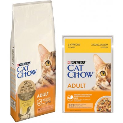 Cat Chow Adult Chicken and Rice 15 kg