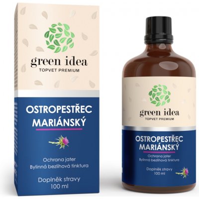 Green Idea Ostropestřec mariánský kapky bezalkoho extrakt 100 ml – Hledejceny.cz