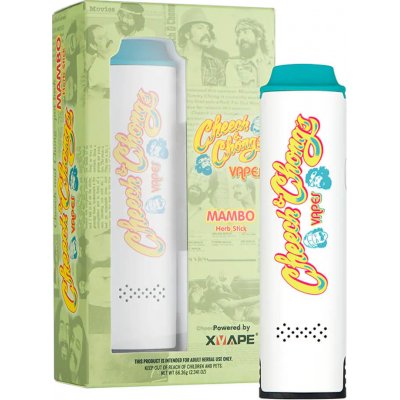 X-Vape Cheech and Chong Mambo bílý 1000 mAh 1 ks – Zbozi.Blesk.cz