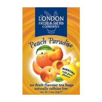 LONDON Čaj Broskev London Fruit herb 20 x 2 g