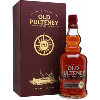 Old Pulteney Vintage 33y 1983 46% 0 0,7 l (kazeta) – Hledejceny.cz