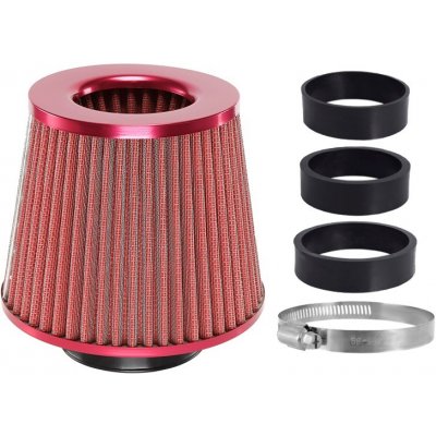Filtr vzduchový UNI 155x130x120mm, červený, adaptér 60, 63, 70mm, 83150 – Hledejceny.cz