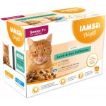 Iams Cat Senior Kuře v omáčce 85 g – Hledejceny.cz