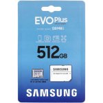 Samsung MicroSDXC 512GB PRO Plus MB-MD512SA/LC1 – Zboží Živě