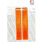 odrazka oranžová samolepící 2,5x14cm 2ks – Sleviste.cz