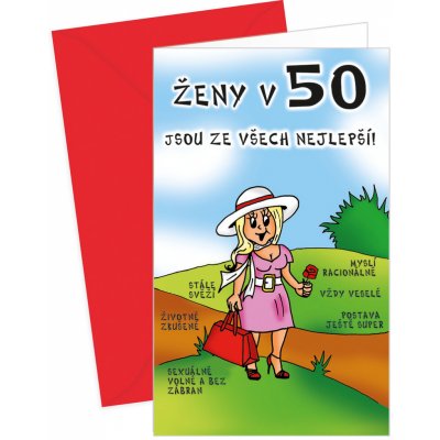 ARGUS Vtipné přání k 50. narozeninám 190-640-c – Zbozi.Blesk.cz