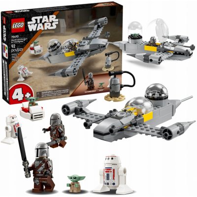 LEGO® Star Wars™ 75410 Mando, Grogu a stíhačka N-1 Starfighter™ – Zboží Živě
