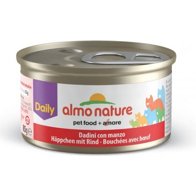 Almo Nature Daily Menu kousky hovězí 85 g