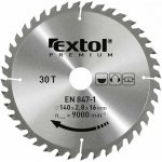 EXTOL PREMIUM Kotouč pilový s SK plátky, O 300x3,0x30mm, 40T (8803246) – Hledejceny.cz