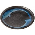 MIJ Předkrmový talíř BLUE BLUR 19 cm modrá keramika – Zboží Mobilmania