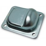 TECHNOPARK CZ s.r.o. Dolní pozinkovaný doraz pro křídlo brány k přišroubování, výška 43 mm – Zboží Mobilmania