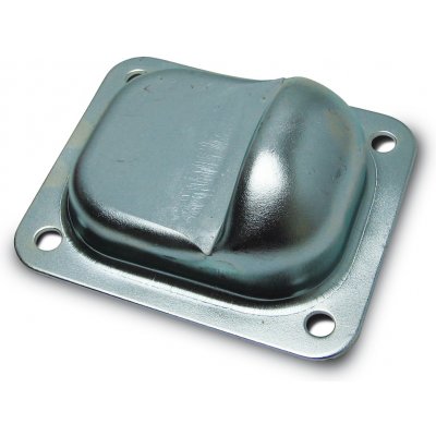 TECHNOPARK CZ s.r.o. Dolní pozinkovaný doraz pro křídlo brány k přišroubování, výška 43 mm – Zboží Mobilmania