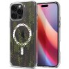 Pouzdro a kryt na mobilní telefon Apple Spigen Ultra Hybrid MagSafe digital camo iPhone 16 ACS08007