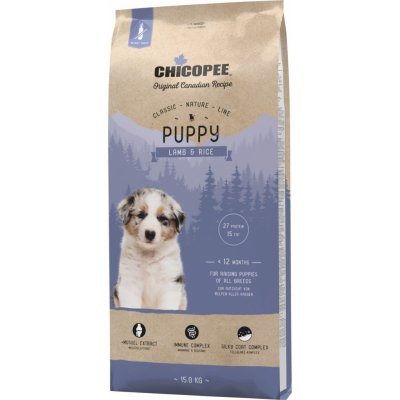 Chicopee Classic Nature Puppy Lamb & Rice 15 kg – Hledejceny.cz