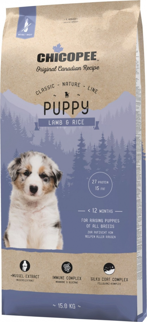 Chicopee Classic Nature Puppy Lamb & Rice 15 kg