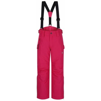 Loap Cubis Dívčí lyžařské kalhoty oteplováky Cubis tmavě růžové