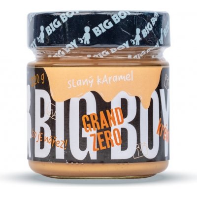 Big Boy Grand zero s příchutí slaný karamel 220 g – Zboží Mobilmania