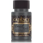 Metalická barva na textil Dora Texile antracit 50 ml – Zboží Dáma