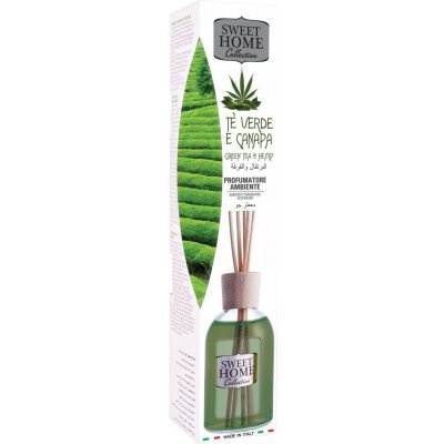 Sweet Home Collection Aroma difuzér Green Tea & Hemp 100 ml