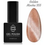 NANI Cat Eye gel lak Golden Mocha 6 ml – Zboží Dáma