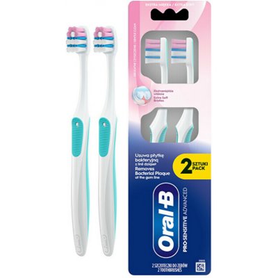 Oral B Zubní kartáček Pro-Sensitive Soft 2 ks – Hledejceny.cz