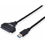 equip 133471 USB 3.0 A - SATA - Samec konektoru / Samec konektoru, 0,5m, černý