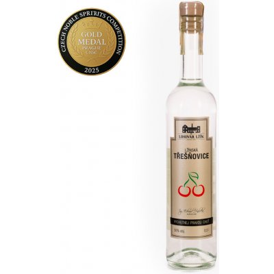 Lihovar Lžín Lžínská Třešňovice 50% 0,5 l (holá láhev) – Zboží Dáma