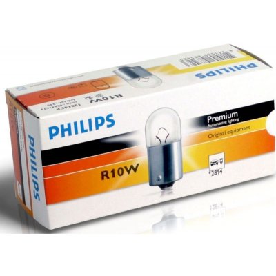 Philips 12814CP R10W BA15S 12V 10W