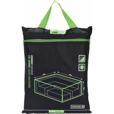 KOOPMAN 4005 Obal ProGarden na zahradní nábytek XL 300 x 200 x 80 cm, černý – Hledejceny.cz