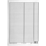 Auttep Podložka do sešitů A4 Auttep PVC linka / linka 67257 – Zboží Dáma