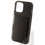 Pouzdro Spigen Slim Armor CS odolné ochranné s kapsičkou Apple iPhone 13 Pro Max černé – Zboží Mobilmania