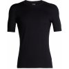 Pánské sportovní tričko Icebreaker pánské merino triko krátký rukáv Mens 150 Zone SS Crewe black